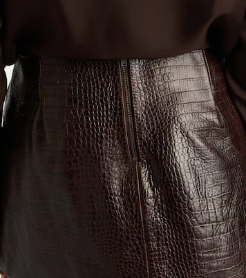 Minirock Rory aus Leder | The Frankie Shop