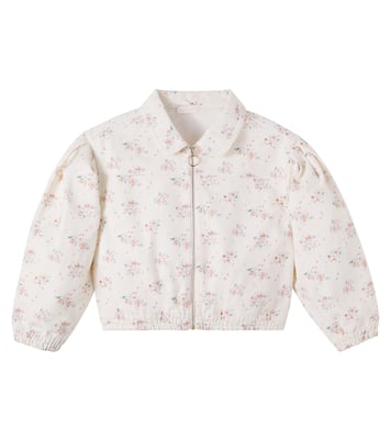 Jacky floral denim jacket | C'era Una Volta
