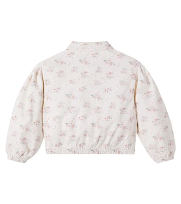 Jacky floral denim jacket | C'era Una Volta