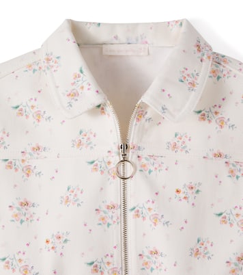 Jacky floral denim jacket | C'era Una Volta