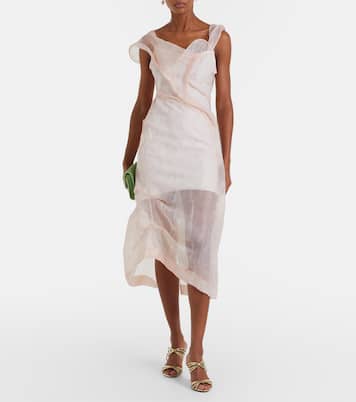 Tell Me mirrored leather mules | Aquazzura