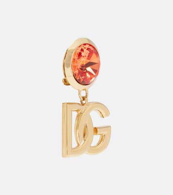 DG embellished clip-on earrings | Dolce&Gabbana