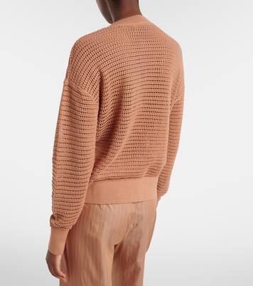 Gaia open-knit cotton sweater | Varley