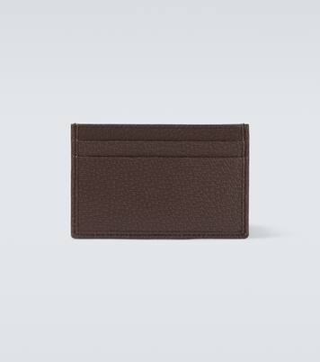Ophidia leather-trimmed card case | Gucci