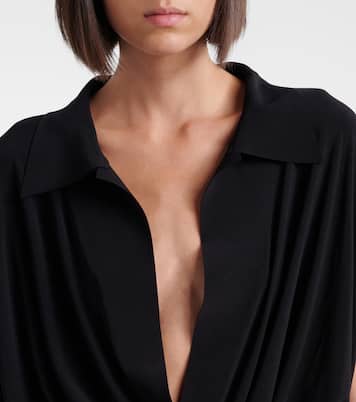Belted oversized midi dress | Norma Kamali