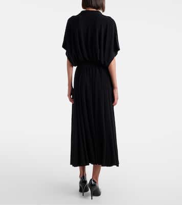 Belted oversized midi dress | Norma Kamali