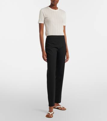 Flamenca wool straight pants | The Row