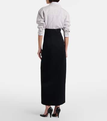 Iphora wool maxi skirt | The Row