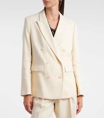 Blazer Casual Sophistication en mezcla de lino y algodón | Dorothee Schumacher