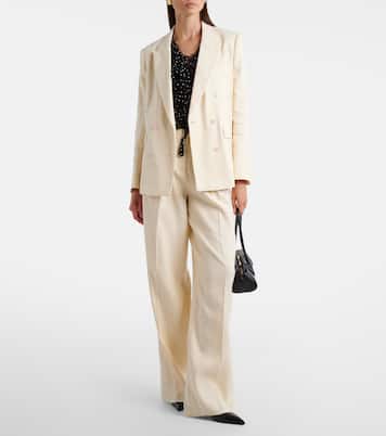 Blazer Casual Sophistication en mezcla de lino y algodón | Dorothee Schumacher
