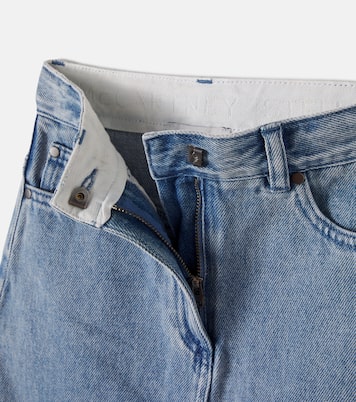 Patch-appliqué denim skirt | Stella McCartney Kids