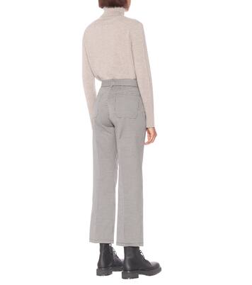 Pantalon Cece en coton mélangé à carreaux | A.P.C.