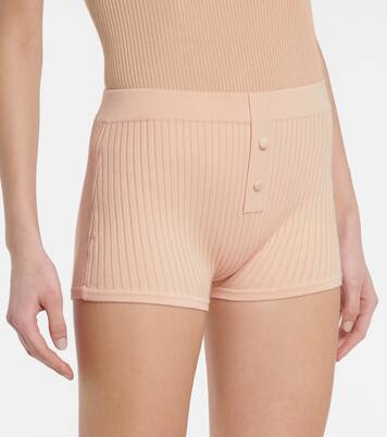 Shorts aus Rippstrick | Live The Process