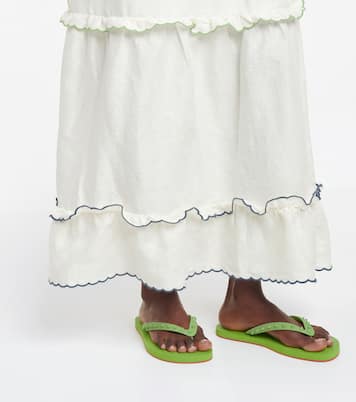 Loubi Flip thong sandals | Christian Louboutin