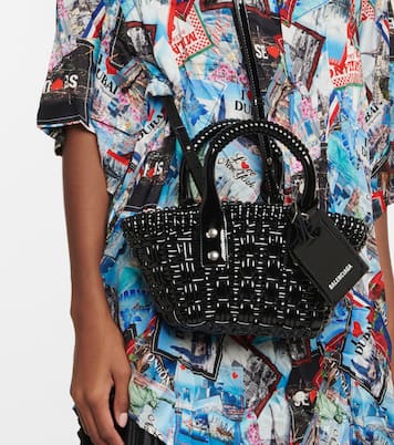 Bistro XXS woven tote bag | Balenciaga