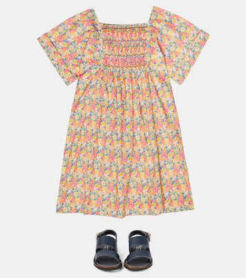 Robe en coton à fleurs | Bonpoint