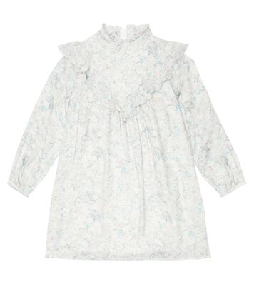 Floral-printed ruffled dress | Chloé Kids