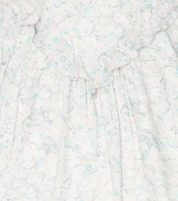 Floral-printed ruffled dress | Chloé Kids