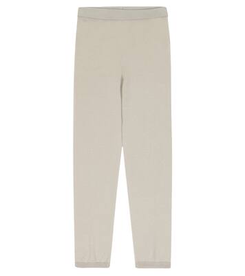 Wool-blend sweatpants | Rick Owens Kids