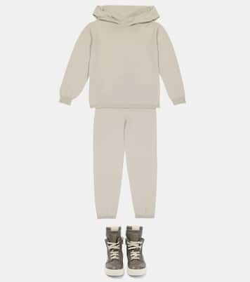 Wool-blend sweatpants | Rick Owens Kids