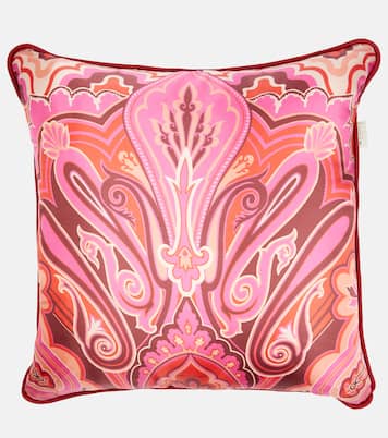 Paisley silk cushion | Etro