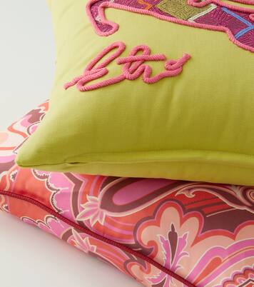 Paisley silk cushion | Etro