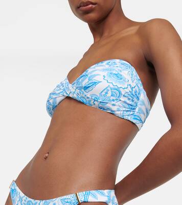 Haut de bikini bandeau imprimé | Melissa Odabash