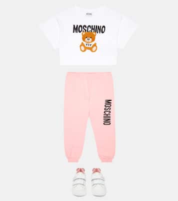Pantalones deportivos de algodón | Moschino Kids
