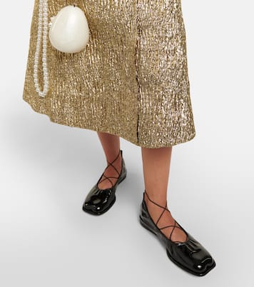 Patent leather ballet flats | Simone Rocha