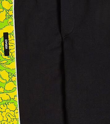 Barocco cotton sweatpants | Versace Kids