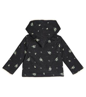 Baby Camille floral corduroy jacket | C'era Una Volta