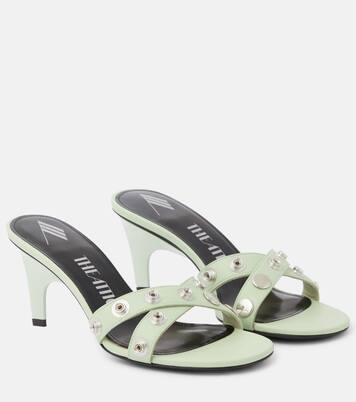 Verzierte Sandalen Cosmo aus Leder | The Attico