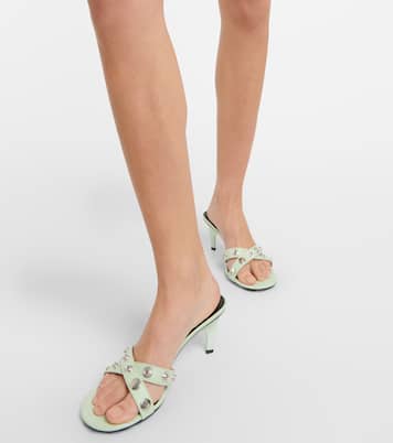 Verzierte Sandalen Cosmo aus Leder | The Attico