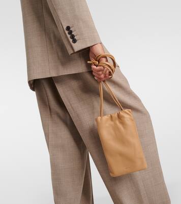 Smartphone-Etui Bourse aus Leder | The Row