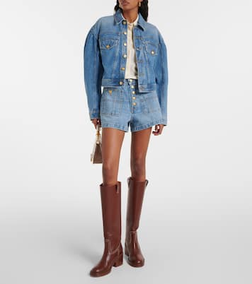 High-Rise Jeansshorts | Ulla Johnson