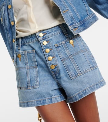 High-Rise Jeansshorts | Ulla Johnson