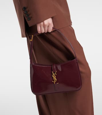 Le 5 à 7 patent leather shoulder bag | Saint Laurent