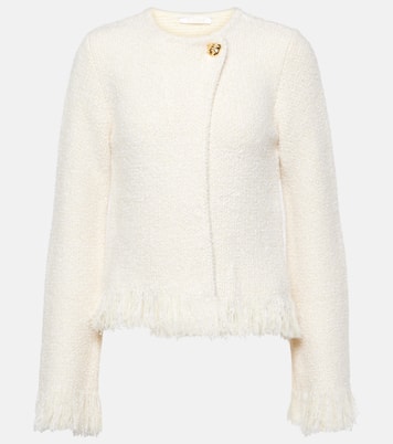 Wool, silk, and cashmere-blend jacket | Chloé