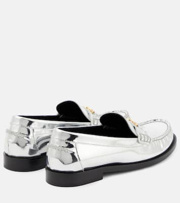 Loafers Medusa '95 aus Metallic-Leder | Versace