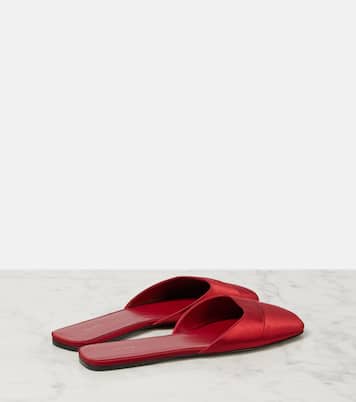 Slippers Milla aus Satin | The Row