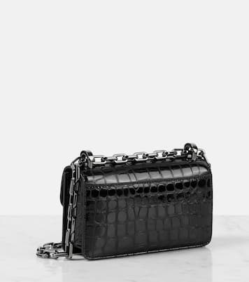 Loubi54 croc-effect leather shoulder bag | Christian Louboutin
