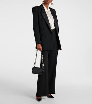 Loubi54 croc-effect leather shoulder bag | Christian Louboutin