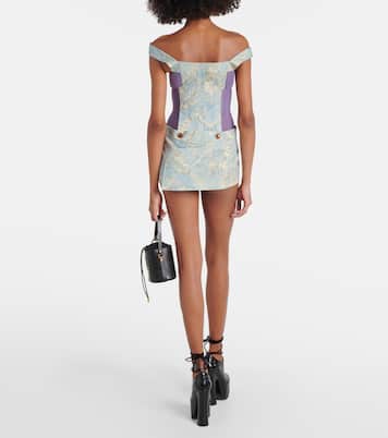 Minirock Foam Corset aus Baumwolle | Vivienne Westwood