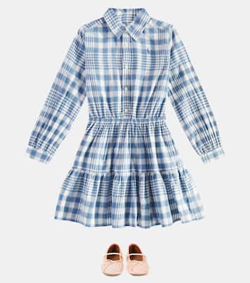 Robe chemise en coton à carreaux | Polo Ralph Lauren Kids