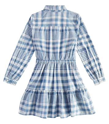 Robe chemise en coton à carreaux | Polo Ralph Lauren Kids