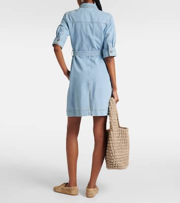 Robe chemise en jean | Frame