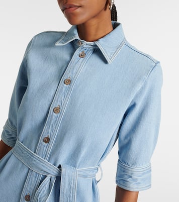 Robe chemise en jean | Frame