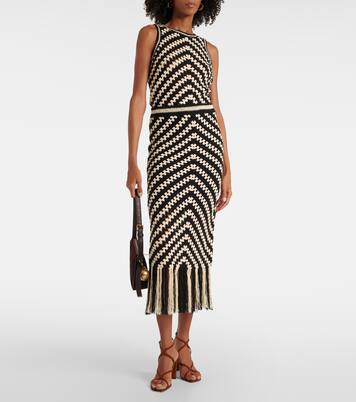 Midirock Halliday aus Häkelstrick | Zimmermann