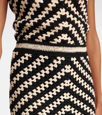 Midirock Halliday aus Häkelstrick | Zimmermann