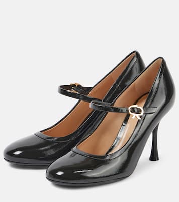 Escarpins Carla 85 en cuir verni | Gianvito Rossi